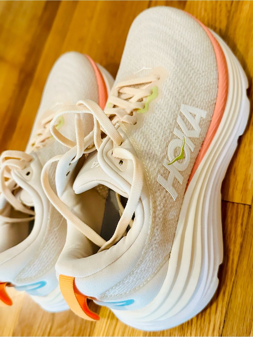 Hoka Women's Cream Gaviota 5 Athletic Shoes